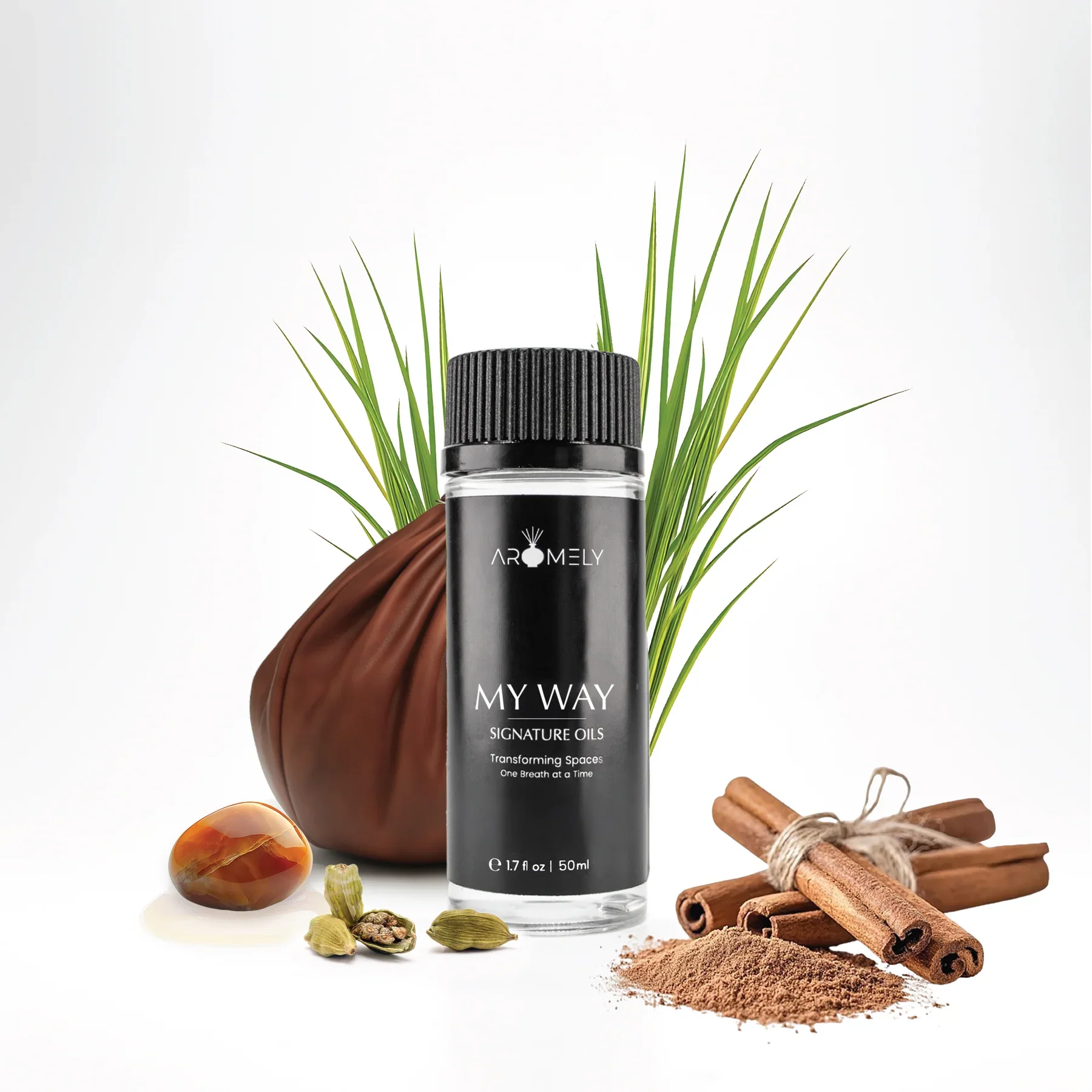 ARO-BLISS Diffuser + My Way Scent Bundle – Elegant Home Fragrance Set Oil Bottle - Image 4